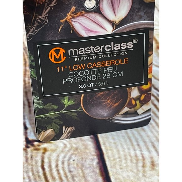 Master Class 4 Pc. Cookware Set Gray W/shimmer interior - Picture 4 of 9